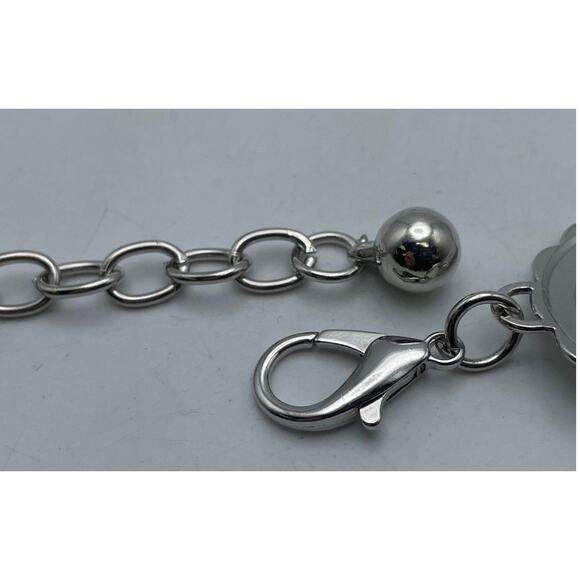 S.W. Concho Style Silver Link Belt Western Vibes - Picture 6 of 8